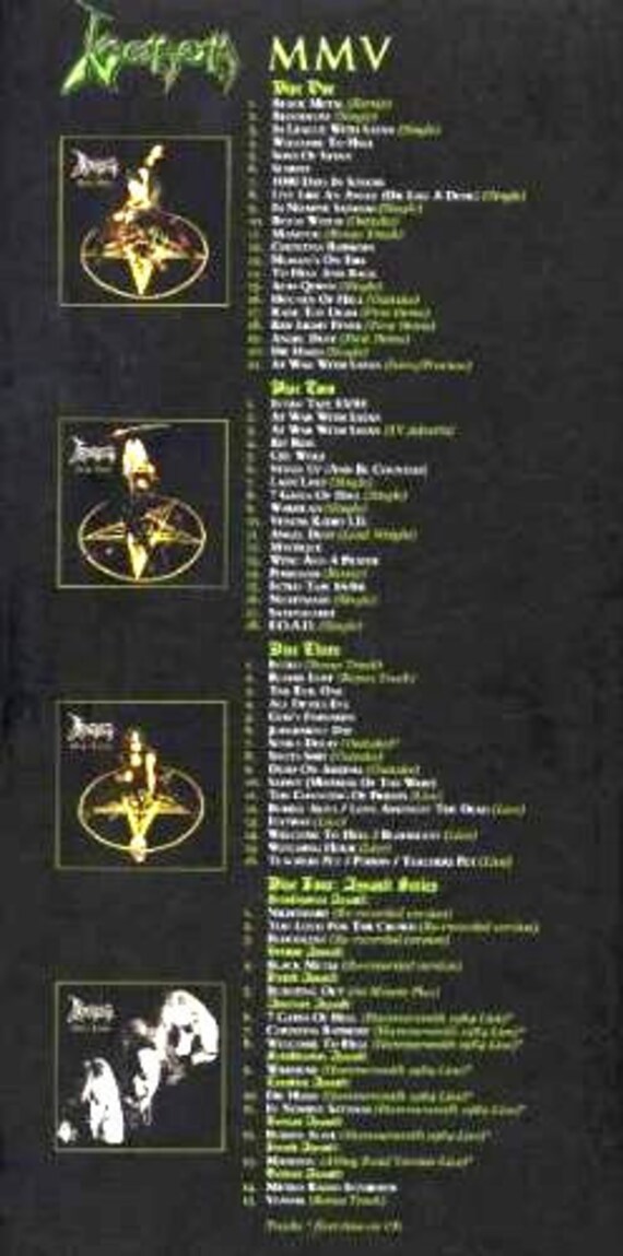 ヴェノム - MMV 究極のヴェノムコレクション: 4CDボックスセット