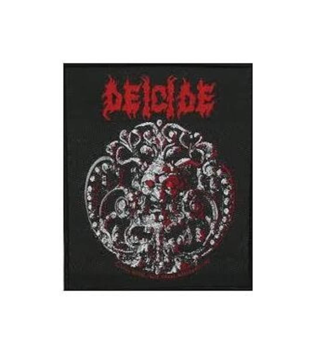 DEICIDE Patch: 'medallion' Vintage Sew on Patch, Gargoyle Medallion ...