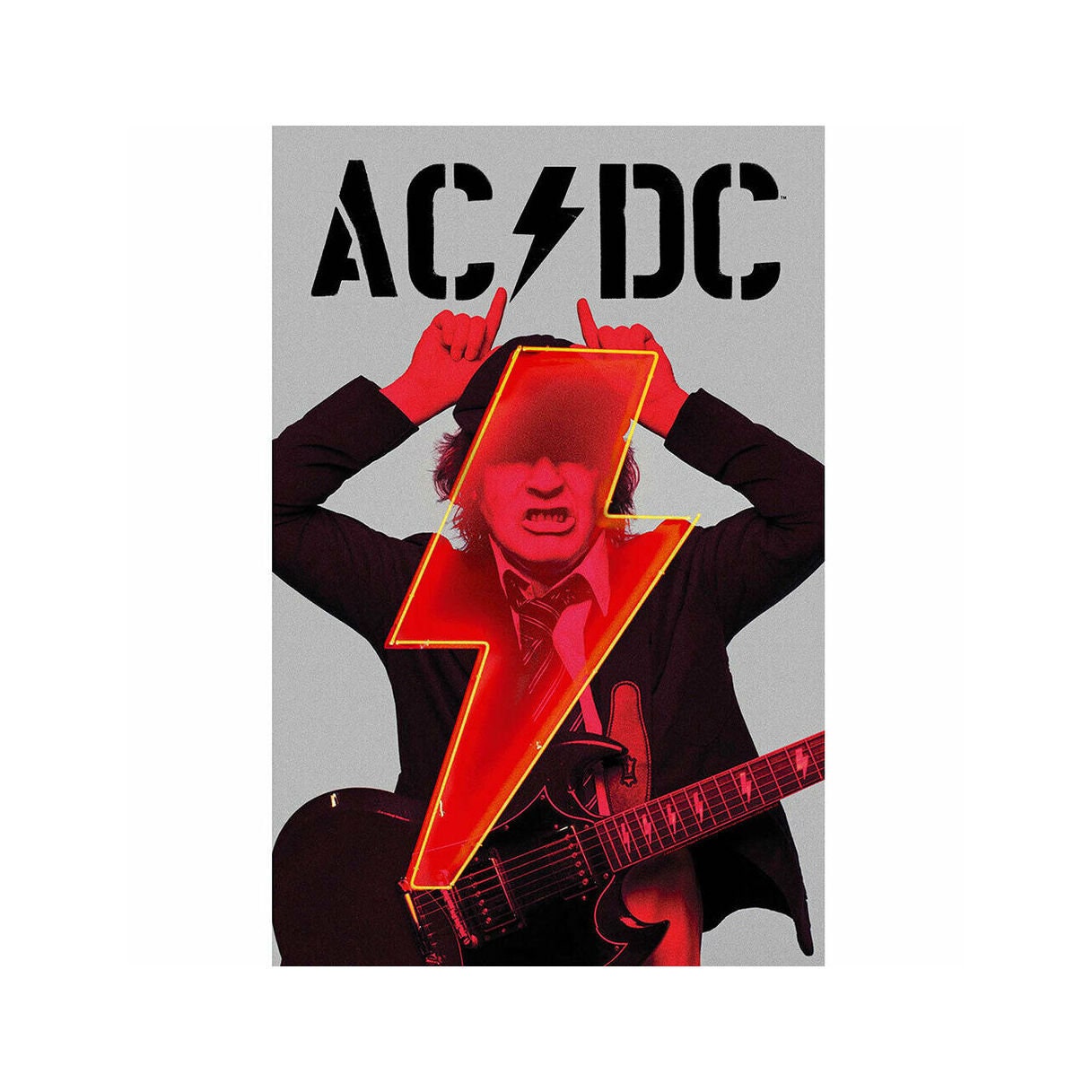 AC/DC Flag Angus Power up New Textile Licensed Poster Flag - Etsy