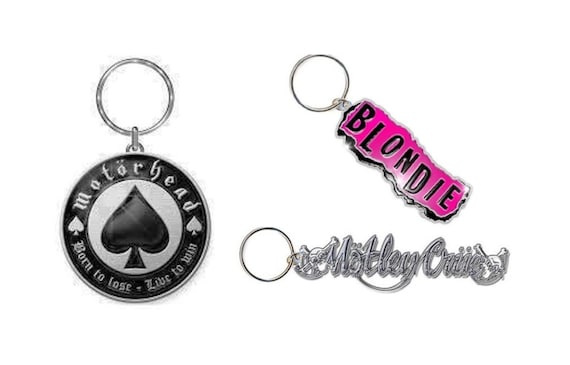 Keyrings you Choose Band Born to Lose Keychain Motorhead Blondie