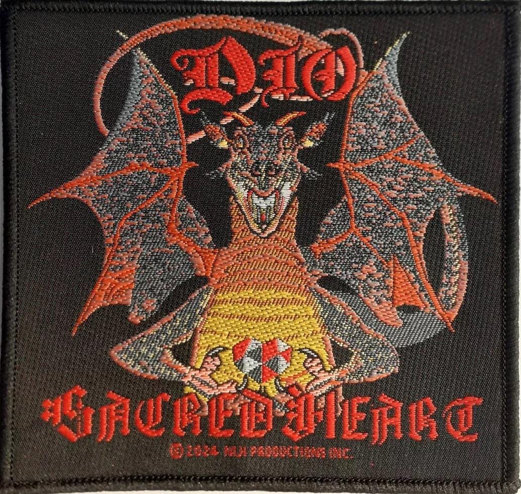 Patch In Gomma DIO Holy Diver - 10x10cm, 100% Poliestere - Foto 10