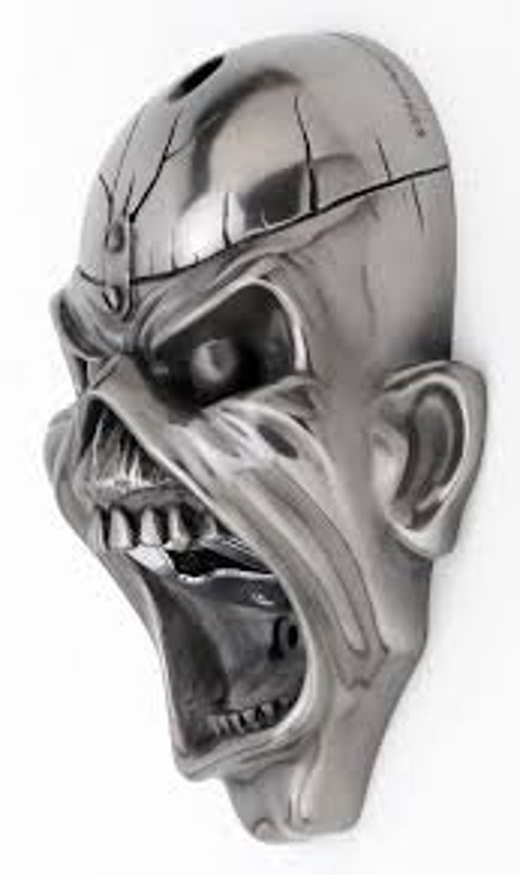 Iron Maiden Eddie Trooper Bottle Opener. Mint in Box, Silver / Gun