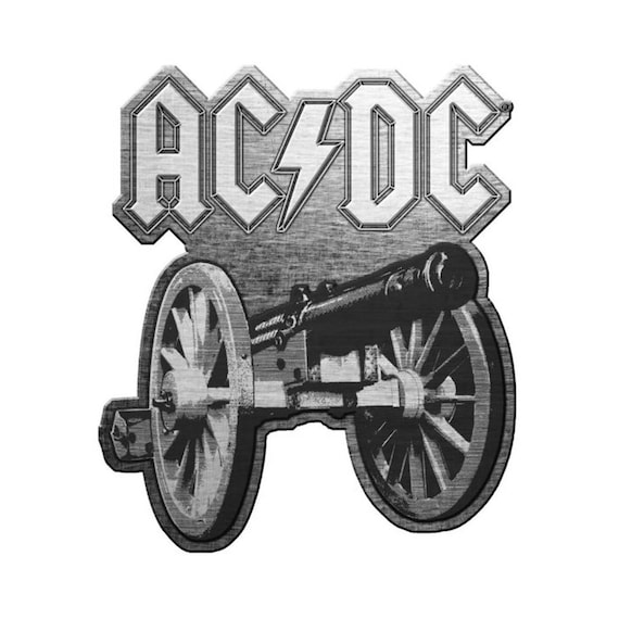 AC/DC pin  - For Those About To Rock (We Salute You) enamel pin