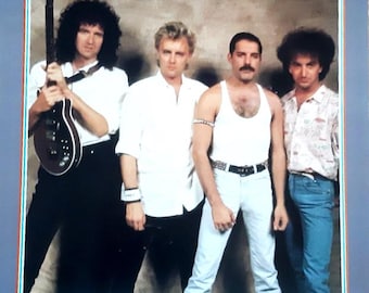 クイーン オフィシャルカレンダー 1987 Queen 1987 Calendar Official: Freddie Mercury, Brian May