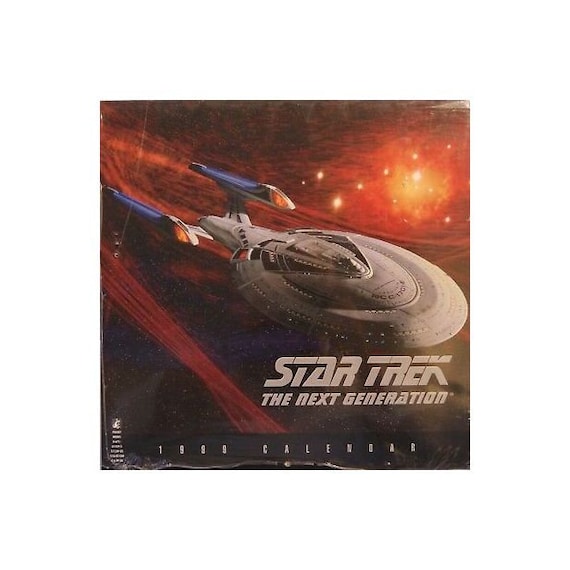 Star Trek 1999 / 2021 Calendar Official. the Next Generation . Dates Match  2021. Official Calendar. Photos From the Series. - Etsy