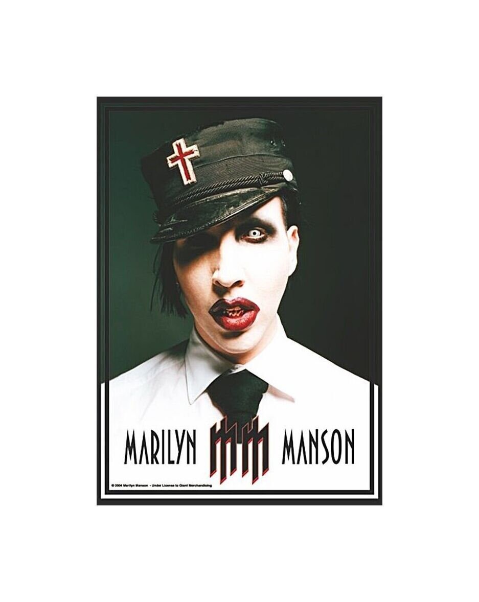 Marilyn Manson Vintage Poster - Etsy