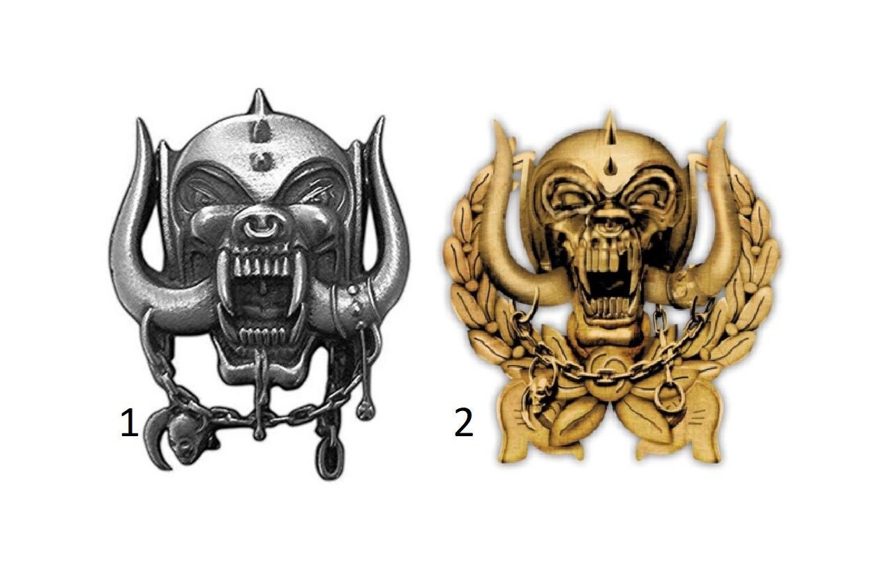 Motorhead Pin, You Choose - War Pig Enamel Pin, 1. Small Motorhead Pin, You Choose - War Pig Enamel Pin, 1. Small