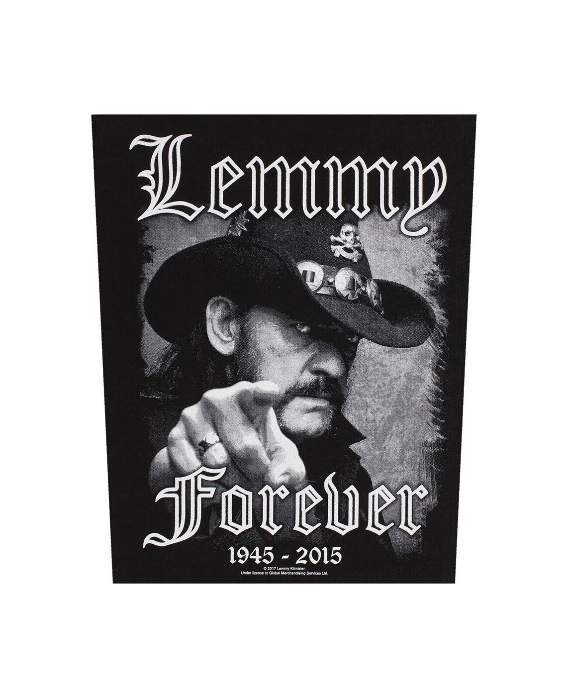 Lemmy Kilmister „Lemmy Forever“ Sweatkleid Für Frauen – Schwarz, 95% Baumwolle, 5% Elasthan | Offizielles Band-Merch, Kapuzenbesetzt