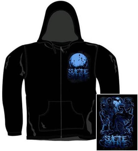 Undermycar★BEHIND VEILS SILENT SAINTS VINTAGE ZIPPED HOODIE Undermycar☆BEHIND VEILS SILENT SAINTS VINTAGE ZIPPED HOODIE
