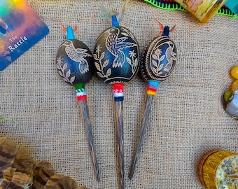 Shamanic Gourd Rattles