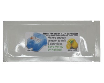 30 Refills (10 Packets) for Braun® Clean & Renew® Series 5 7 9 CCR2 CCR3 Self Cleaning Shavers