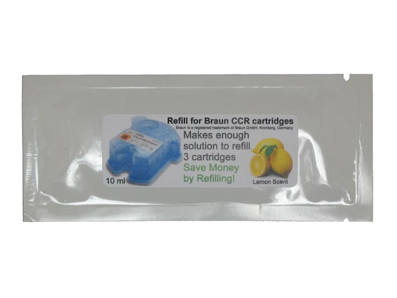 Braun Clean and Renew Cartridge Refills (Cartridge Concentrate) By