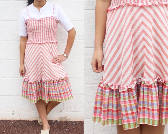 Frill Peasant Dress Gunne Sax Prairie Dress
