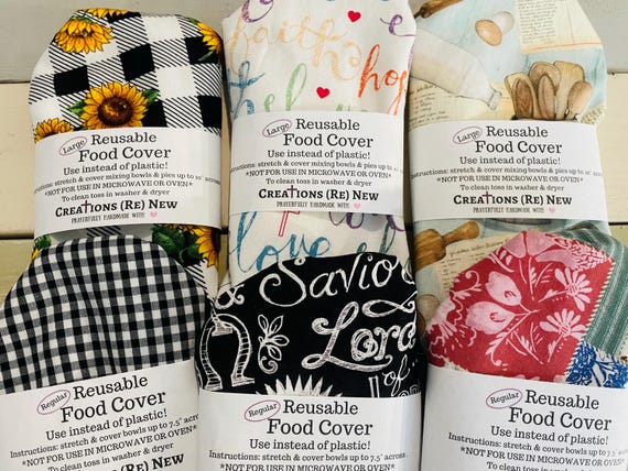 Reusable Bowl Covers with Washable Waterproof Fabric, Bread Making Accessories