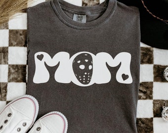 Hockey Mom Shirt, Goalie Mom Shirt, Tendy Mom Shirt, Hockey Gifts for Mom Game Day Shirt, Comfort Colors Hockey Shirt for Mom, Hockey Goalie