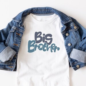 Big Brother Shirt Baby Announcement Shirt for Kids Big Bro Announcement Pregnancy Announcement Shirt Big Brother Gift Big Brother Reveal