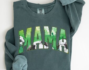 Soccer Mom Sweatshirt Watercolor Soccer Mom Gift Soccer Mama Soccer Sweatshirt for Mom Soccer Mom Sweatshirt Comfort Colors Soccer Sweater