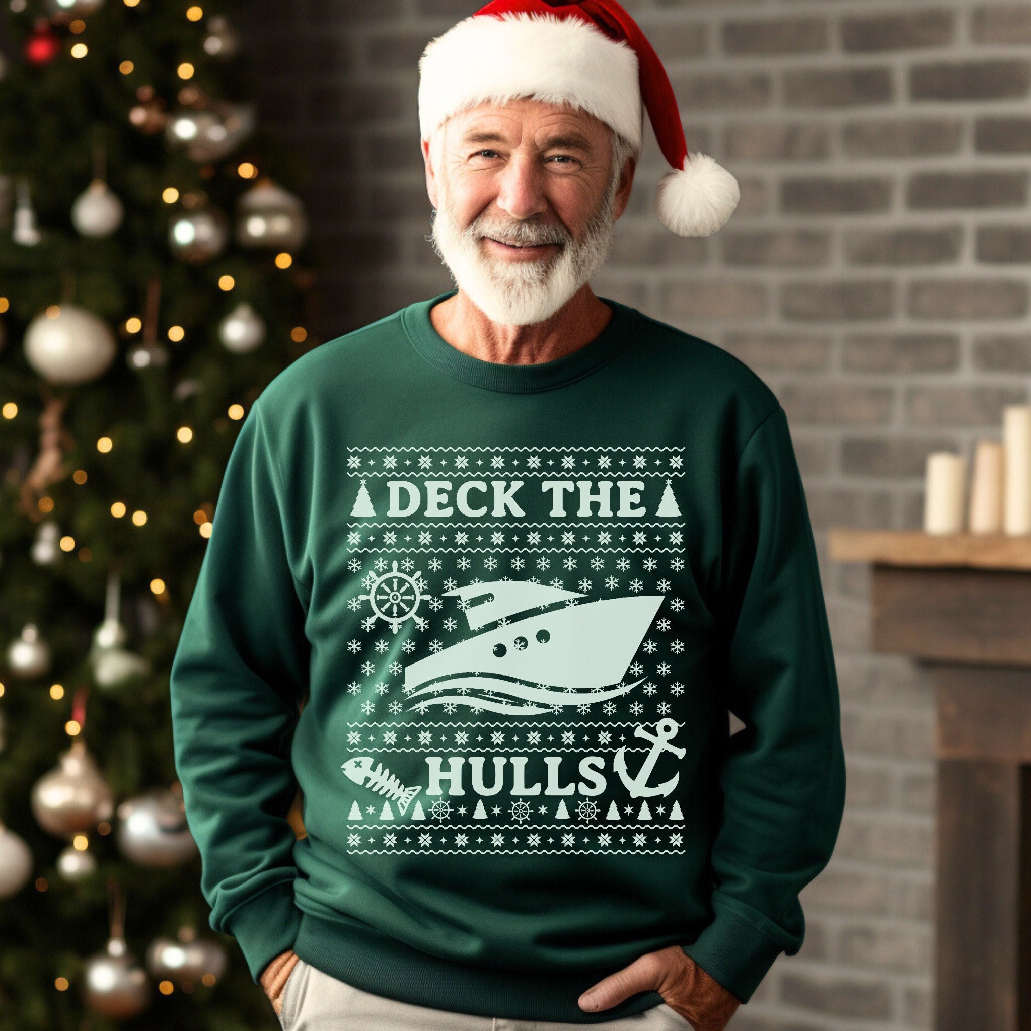 Fishing Ugly Sweater -  Canada