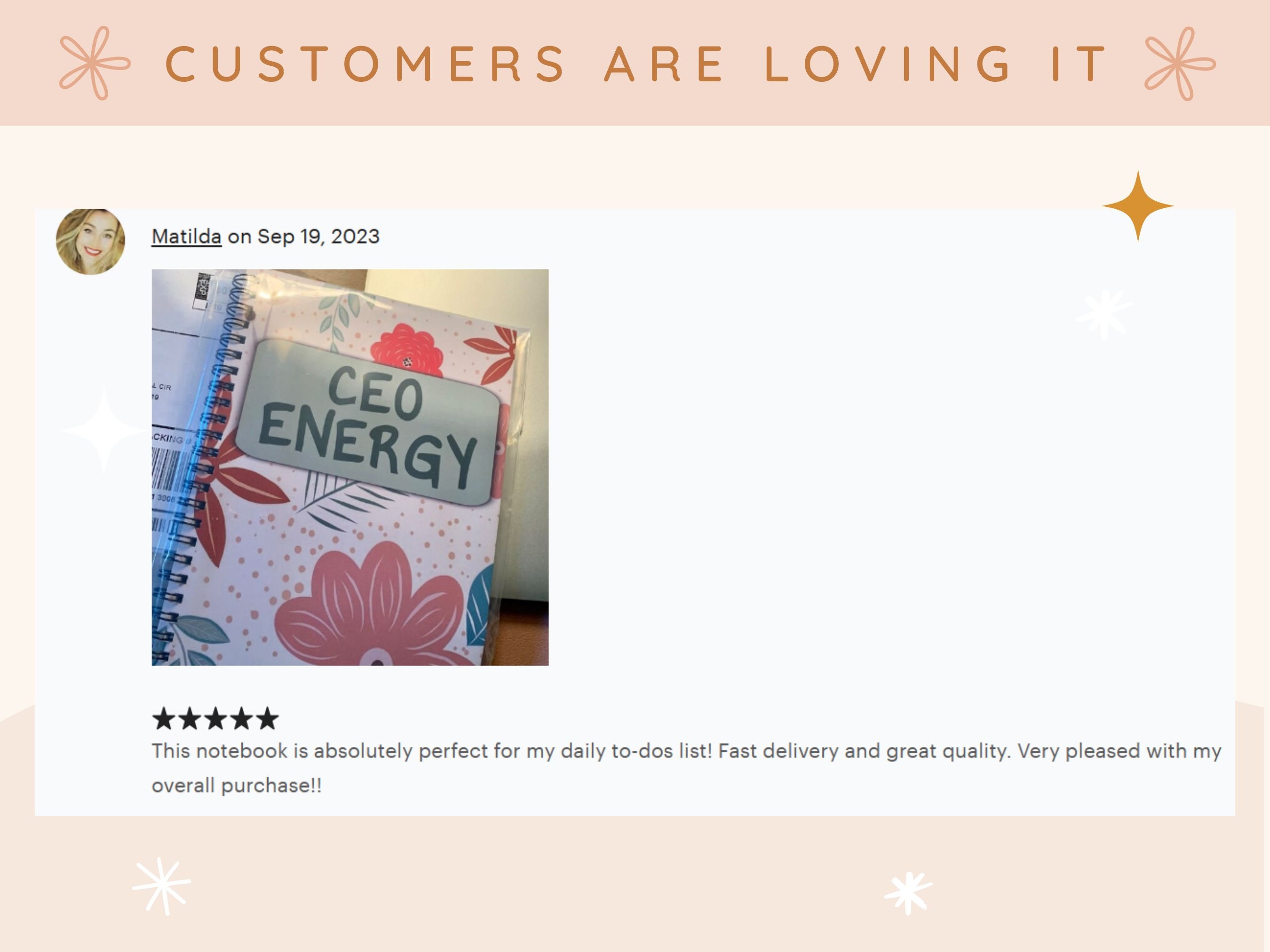 CEO Energy Journal Home Office Notebook Boss Babe Journal Women Owned ...