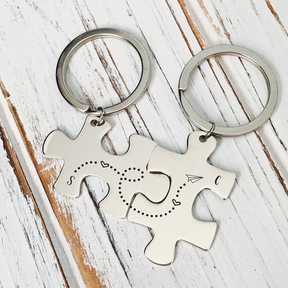 etsy long distance keychain