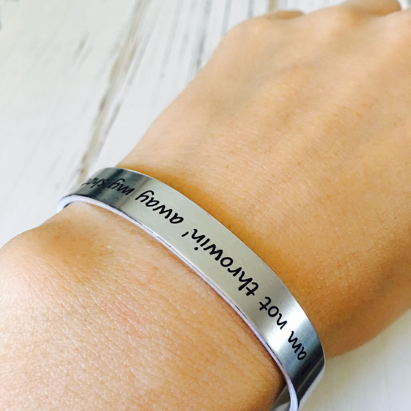 Choose Joy Bracelet/choose Joy Cuff Bracelet/engraved Aluminum Etsy