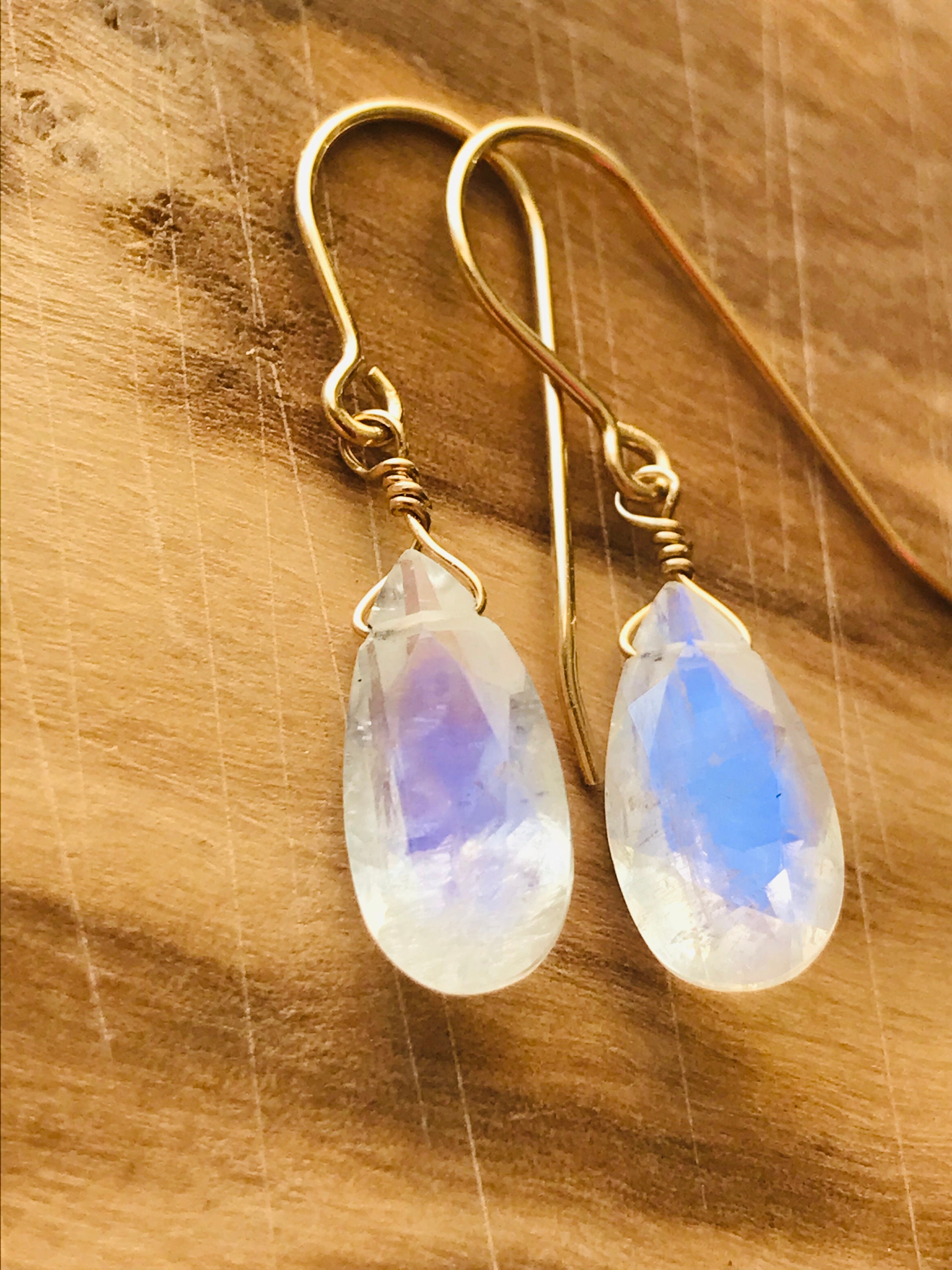 Moonstone Earrings AAA Quartz Earrings Gemstone Earrings June Etsy UK