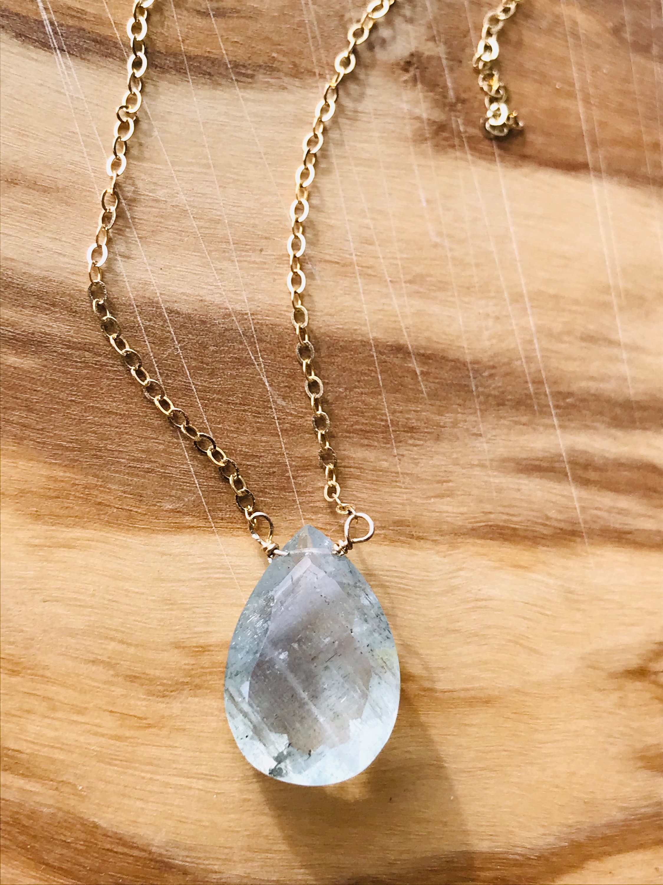 aquamarine pendant aquamarine pendant