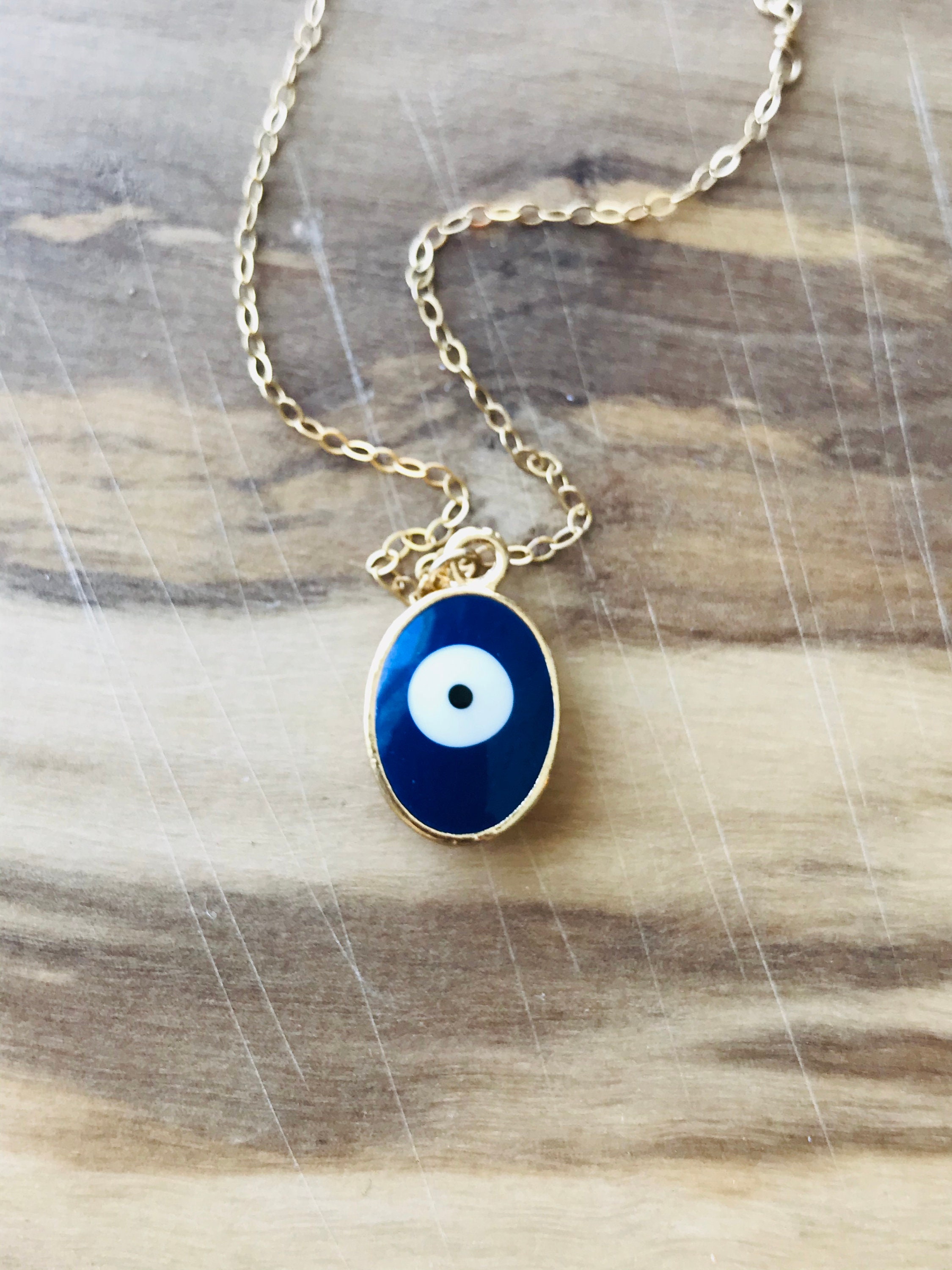 Evil eye Necklace Protector Necklace Good Luck Necklace talisman