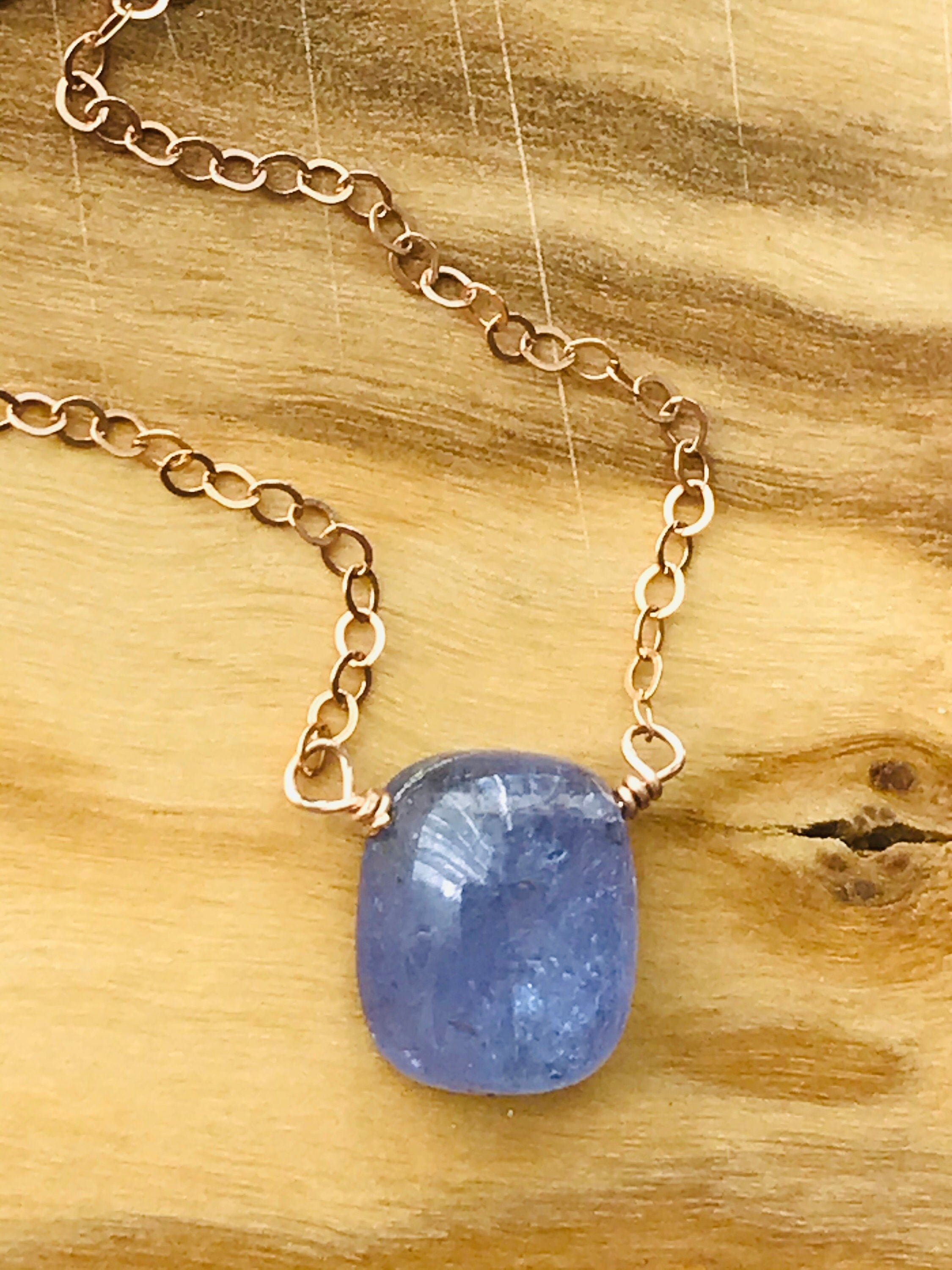 Tanzanite deals birthstone necklace