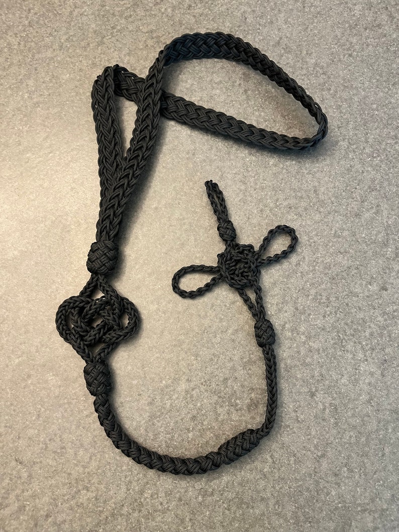 Black Boatswains Mate Lanyard. Etsy