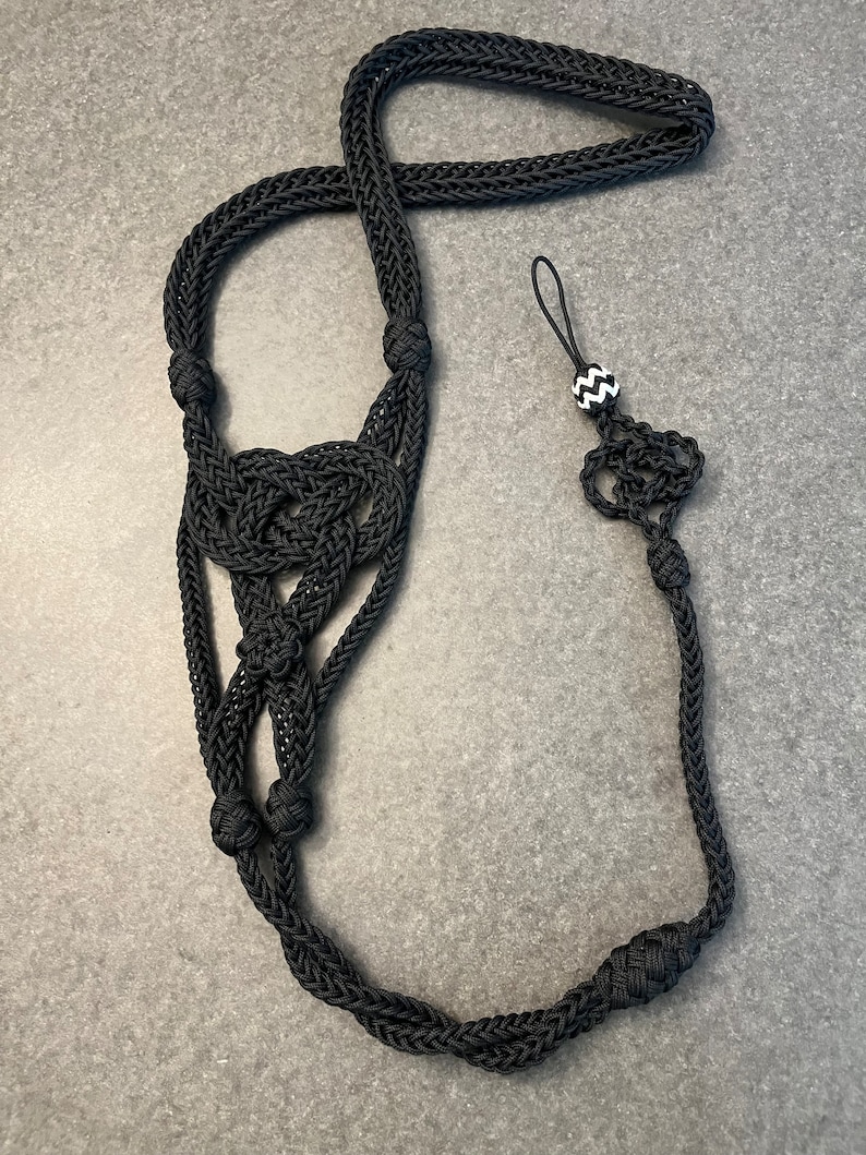 Black Boatswains Mate Lanyard. Etsy