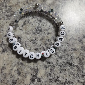 Off Campus Crystal Wrap Bracelet