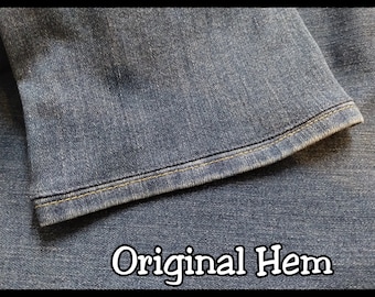 Alteration Shorten/Hem Pants, Original Hems, Regular Hems