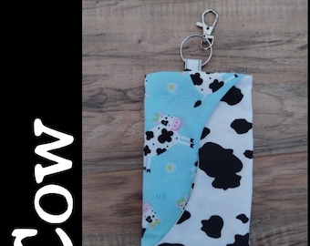 Travel Tissue Holder with tissues, Purse tissue case, backpack tissue holder, Teacher gift, Stocking Stuffer, Small Gift