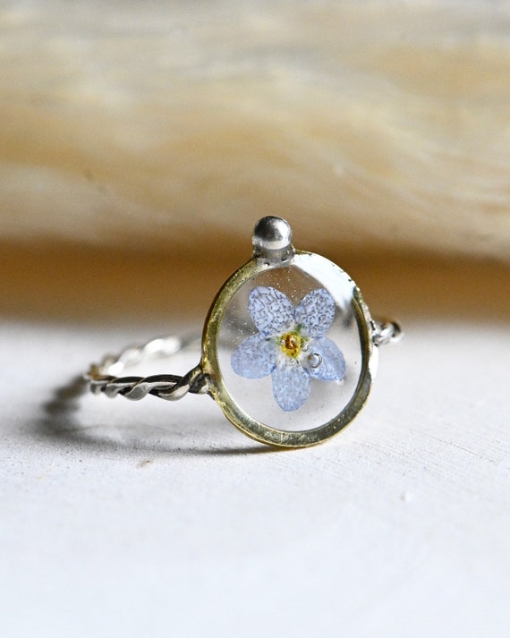 Etsy forget online me not ring