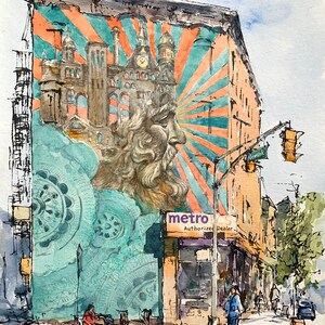 Jersey City Crown mural, Jersey City