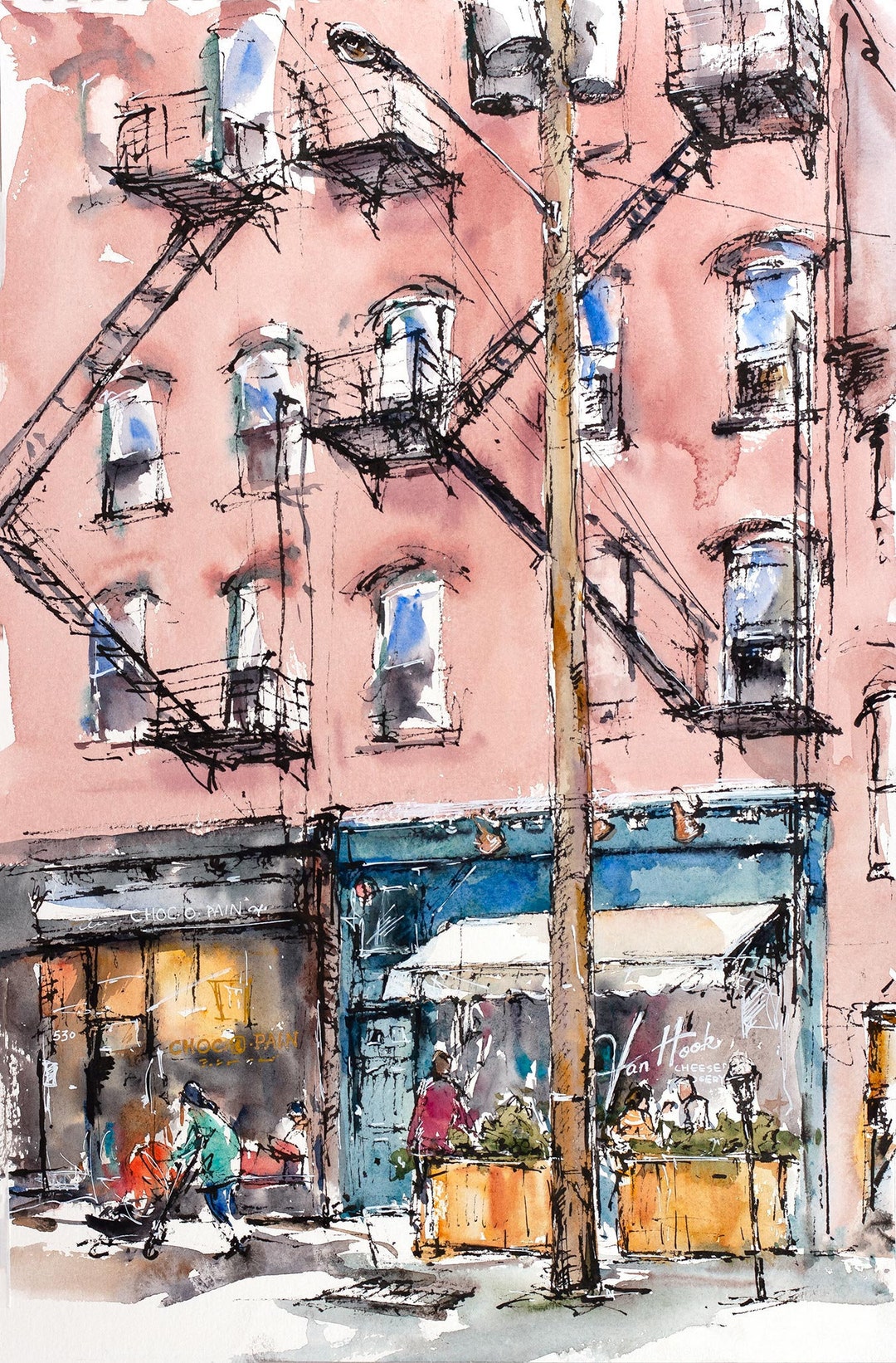 Van Hook Cheese & Grocery and Chocopain, Jersey City Etsy