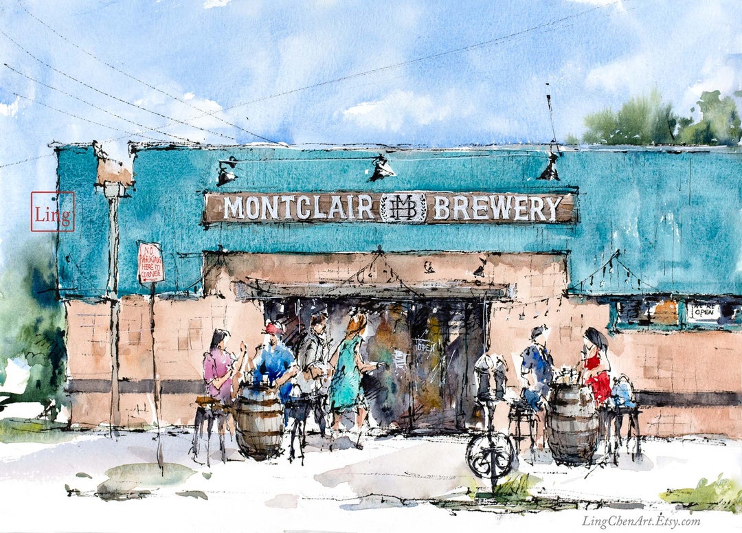 Montclair Brewery Montclair Etsy