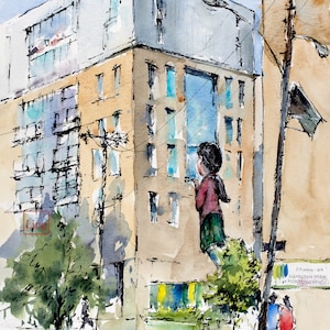 OLI mural (by Clarence Rich), Jersey City