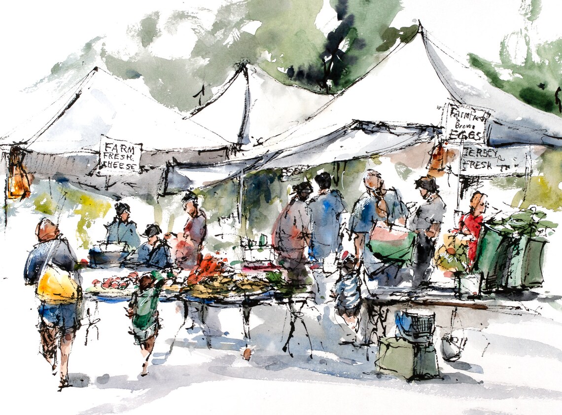 Van Vorst Van Vorst Farmer's Market, Jersey City - Etsy