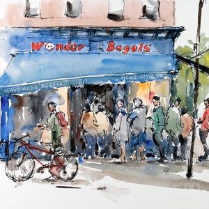 Wonder Bagel, downtown Jersey City, Jersey City