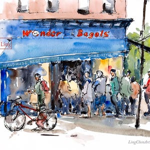 Wonder Bagel, downtown Jersey City, Jersey City