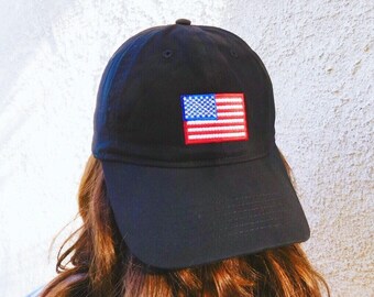 American Flag Dad Hat, American Flag Baseball Hat, American Baseball Cap, American Flag Baseball Cap, Baseball Cap, USA Baseball Cap, USA