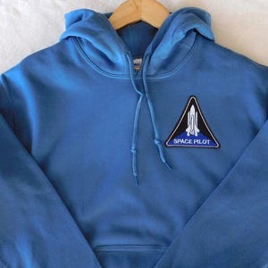 Space Hoodie, NASA Hoodie, Space Pilot Hoodie, Unisex Hoodie, NASA Sweatshirt, Space Pullover, Sweatshirt Women, Sweatshirt Men, Hoodies