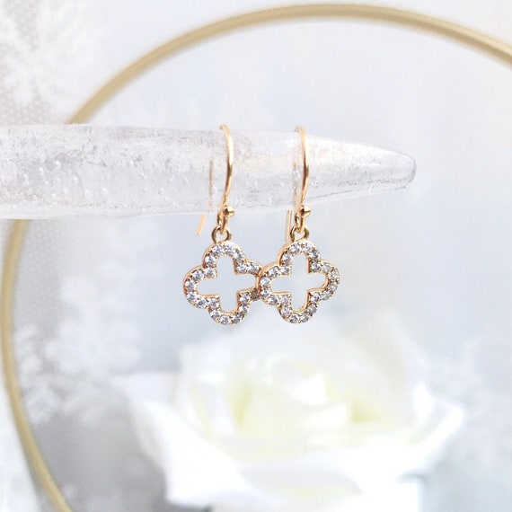 Clover Dangle Earrings Clover Dangle Earrings