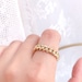 CHUNKY CHAIN RING 24K Gold-filled Simple Chain Ring. - Etsy