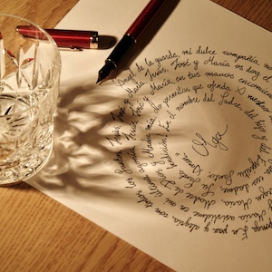 Custom Hand Written Calligraphy Poem/Quote/Excerpt image 4