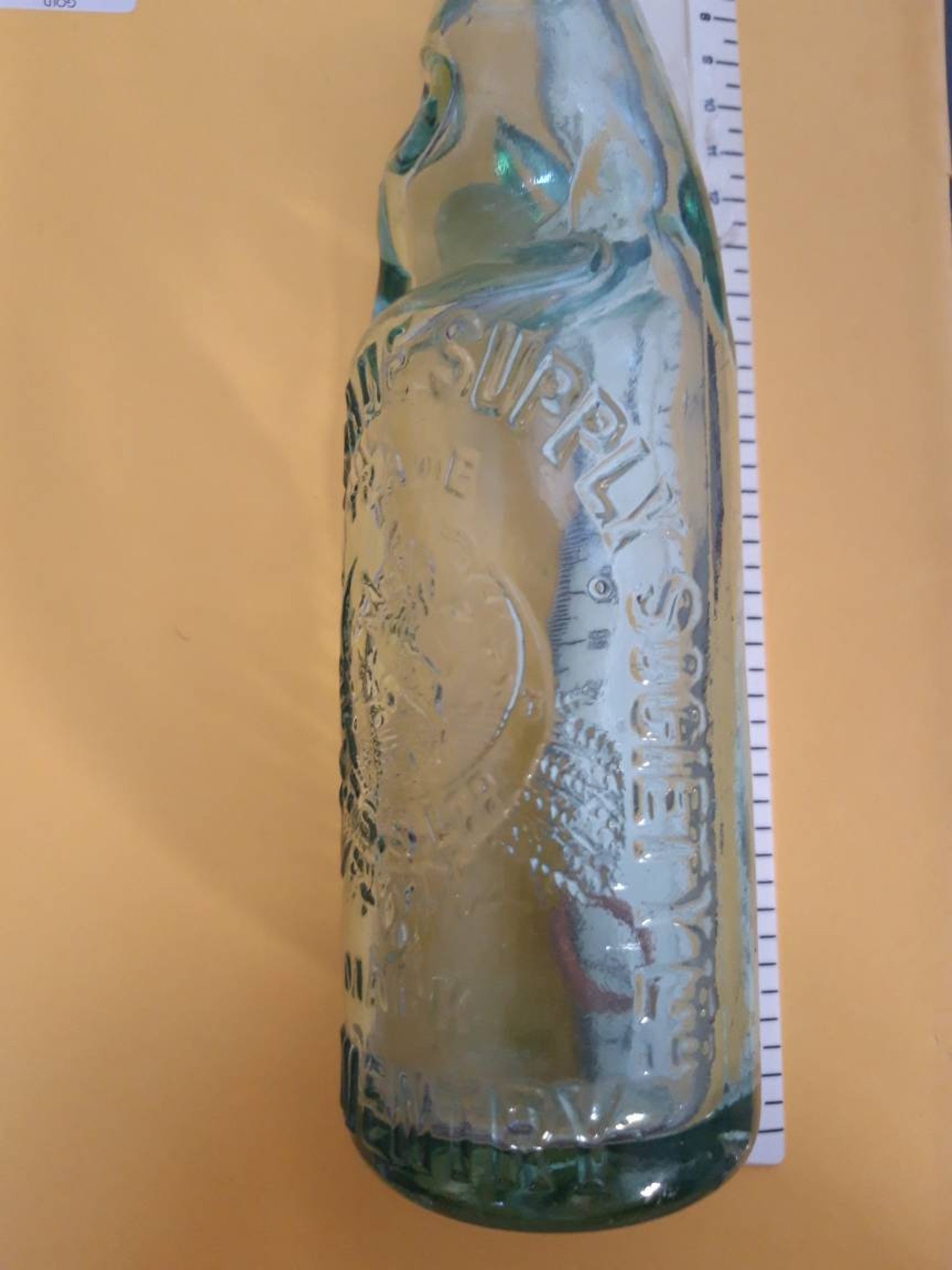 Vintage Marble Stopper Bottle Etsy