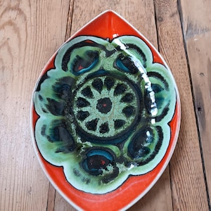 Poole Pottery Delphin-Schale
