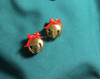 Cute Christmas Gold BELL Sled Bell Polar Express Bell Clog Shoe Charms
